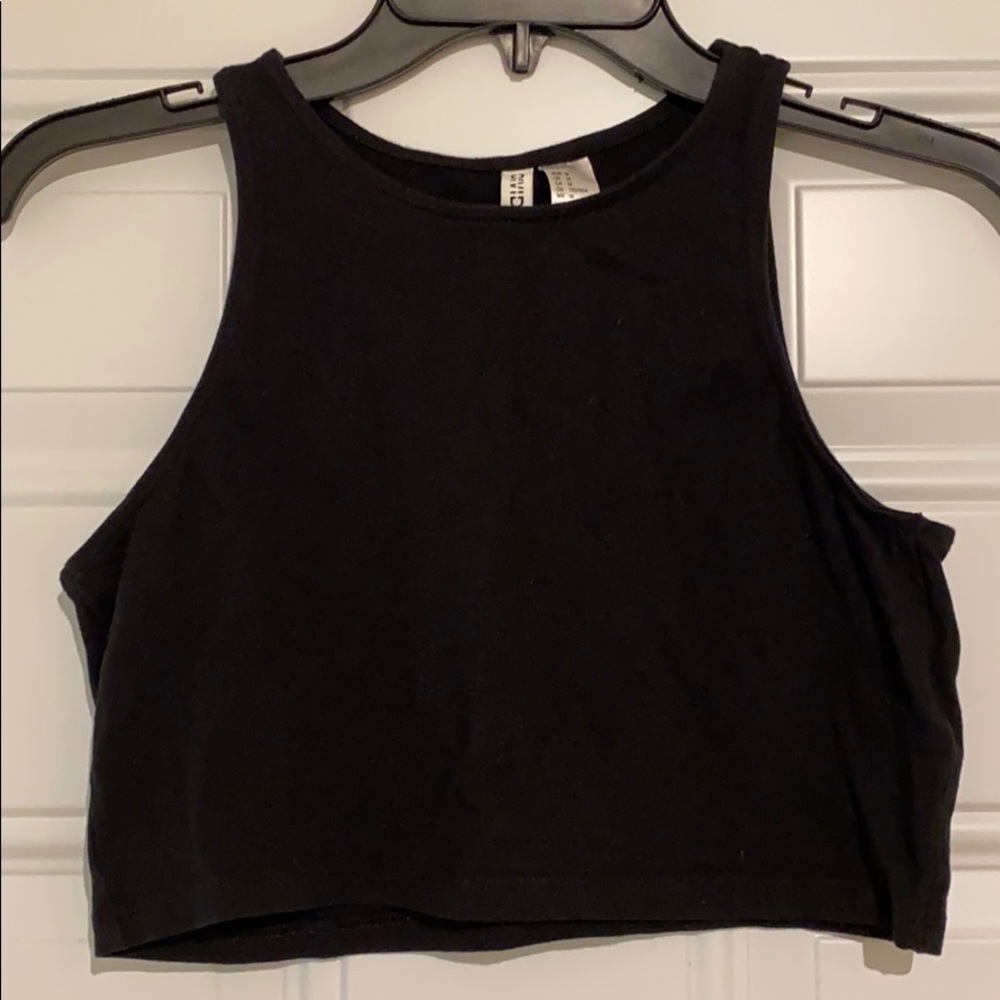 H&M Basic Black Top